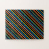 Puzzle Jolies rayures noir bleu (Horizontal)