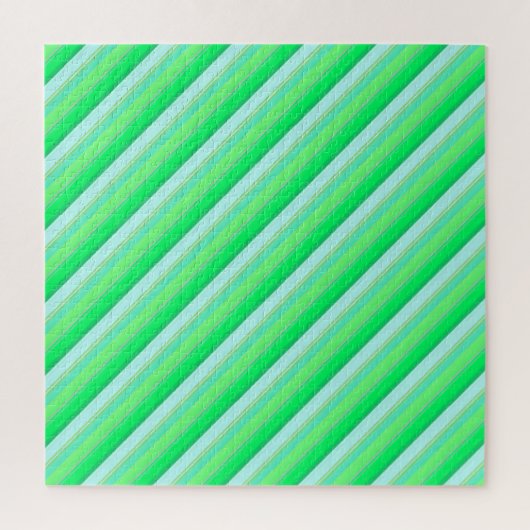 Puzzle Jolies rayures vert aqua (Vertical)