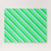 Puzzle Jolies rayures vert aqua (Horizontal)