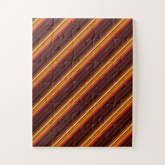 Puzzle Jolies rayures vintage (Vertical)
