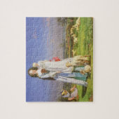 Puzzle Jolis agneaux bêlants par Ford Madox Brown (Vertical)