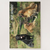 Puzzle Jolis Meilleurs Amis Chiens (Vertical)