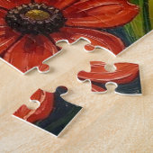 Puzzle Jolis perroquets bleus et verts (Côté)