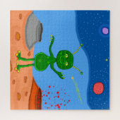 Puzzle Jolly le mignon Alien (Horizontal)