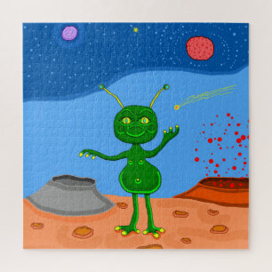 Puzzle Jolly le mignon Alien