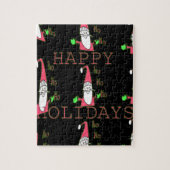 Puzzle Jolly Mouse Père Noël : Une Illustration Fun Holid (Vertical)