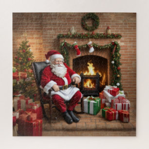 Puzzle Jolly Old Santa Claus