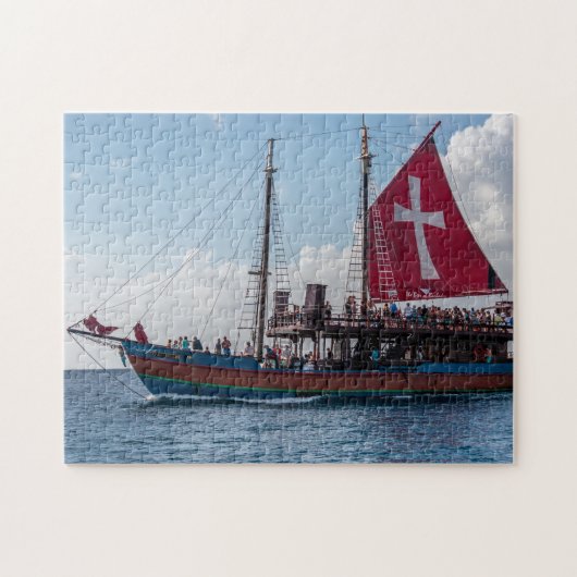 Puzzle Jolly Roger Barbade. (Horizontal)