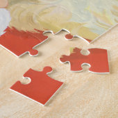 Puzzle Jolly Santa Claus avec secret, Noël Vintage (Côté)