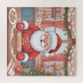 Puzzle Jolly Santa's Cookie Kitchen Christmas (Horizontal)