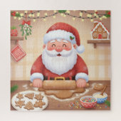 Puzzle Jolly Santa's Cookie Kitchen Christmas (Vertical)