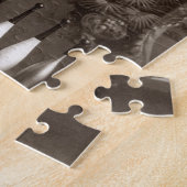 Puzzle Jongleur de feu vintage (Côté)