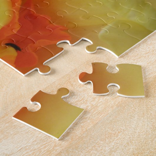 Puzzle jonquille fantaisie (Côté)