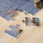 Puzzle Jordan Pond Maine. Vœux de Noël (Côté)