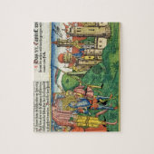 Puzzle Joshua 6 4-21 l'automne de Jéricho, du 'Nurem (Vertical)