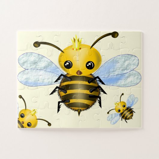 Puzzle Jote reine abeille (Horizontal)