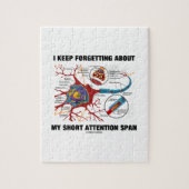 Puzzle J'Oublie Toujours Mon Courte Portée D'Attention (Vertical)