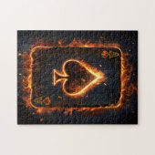 Puzzle Jouer aux cartes. (Horizontal)