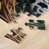 Puzzle Jouet lapin et oeuf de vache (Côté)