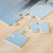 Puzzle Jouet Papillon mignonne Chien espagnol à l'quai (Côté)