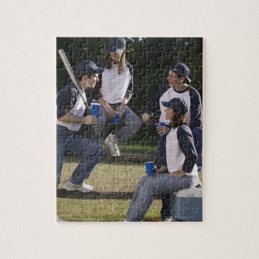 Puzzle Joueur de baseball (Vertical)