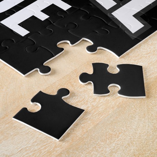 Puzzle Joueur de baseball personnalisé NOM Équipe Champ C (Côté)