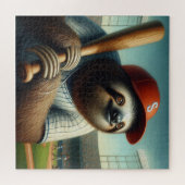 Puzzle Joueur de baseball Sloth (Horizontal)