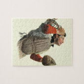 Puzzle Joueur De Baseball vintage, Chercher (Horizontal)