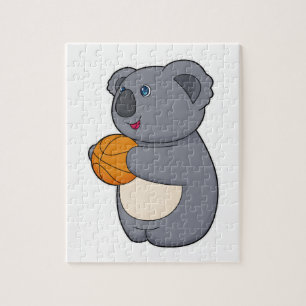 Puzzle Joueur de basket-ball de Koala