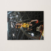 Puzzle Joueur de basket-ball saut en l'air (Horizontal)
