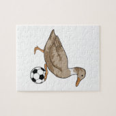 Puzzle Joueur de football canard (Horizontal)
