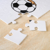 Puzzle Joueur de football canard (Côté)