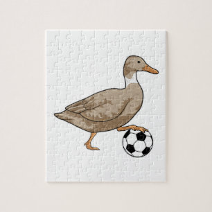 Puzzle Joueur de football canard