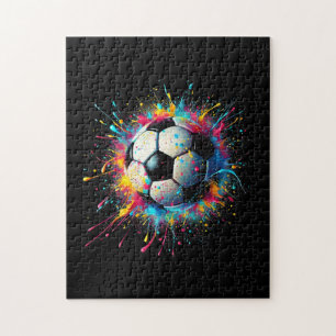 Puzzle Joueur De Football cool Sport Pour Garçons Hommes 