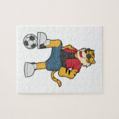 Puzzle Joueur de football de Tiger (Horizontal)
