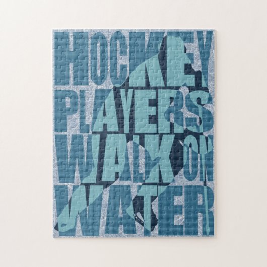 Puzzle Joueur De Hockey Sur Eau (Vertical)