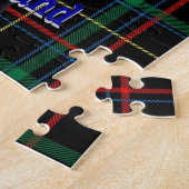 Puzzle Joueur de pipeau écossais sur le tartan (Côté)