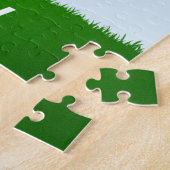 Puzzle Joueur de soccer du garçon Nom Athlète Sport Thème (Côté)