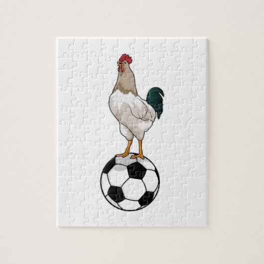 Puzzle Joueur de soccer Rooster Soccer (Vertical)