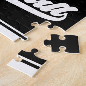 Puzzle Joueur de softball personnalisé AJOUTER NOM Équipe (Côté)