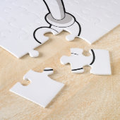 Puzzle Joueur de volley-ball avec volley-ball (Côté)