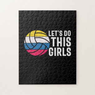 Puzzle Joueur de volley-ball   Laisser Faire Ces Filles