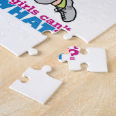 Puzzle Joueur de volley-ball - léger/blond (Côté)