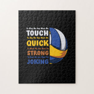 Puzzle Joueur de volley-ball   Vous Devez Être Forts