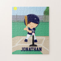 Joueur mignon personnalisé de bande dessinée de