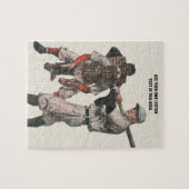 Puzzle Joueurs De Baseball vintages (Horizontal)