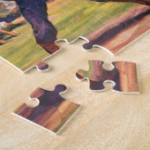 Puzzle Joueurs de baseball vintages dans un jeu (Côté)