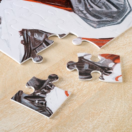 Puzzle Joueurs de football (Côté)