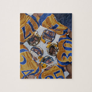 Puzzle Joueurs de football dans le petit groupe