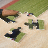 Puzzle Joueurs de rugby se battant pour le ballon (Côté)